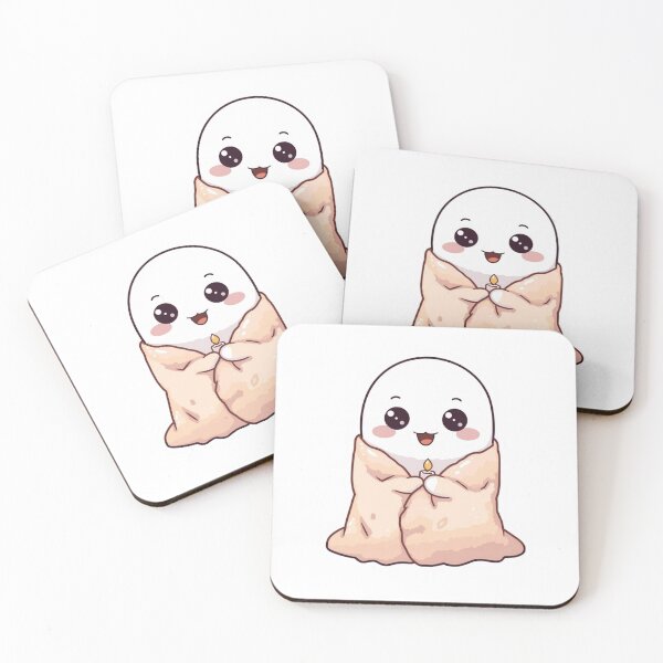 Item preview, Cozy Ghost Candle Sticker | Cozy Aesthetic Vinyl Decal designed and sold by Pandey14.