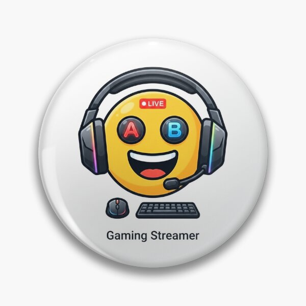 Item preview, game streamer designed and sold by ritusdesigns.
