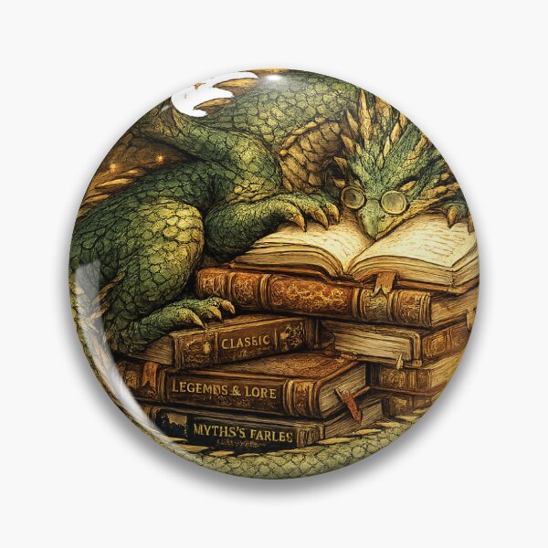 Item preview, Sleeping Dragon on Ancient Books designed and sold by InkPixell.