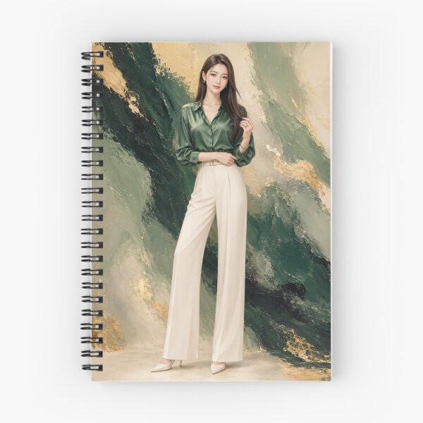 Item preview, Museum Collection – K-Pop Icons No.5 Emerald Luxe designed and sold by SEIMEI2025.