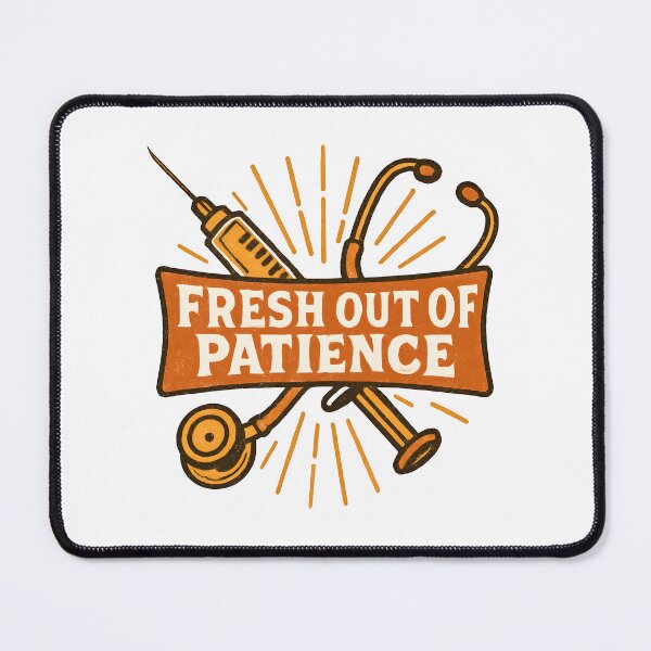Item preview, Fresh Out of Patience Shirt, Vintage Label Style Nurse T-Shirt, Retro Sunburst Nurse Gift Tee, Funny Nurse Humor Graphic Shirt designed and sold by TshirtsLabs.