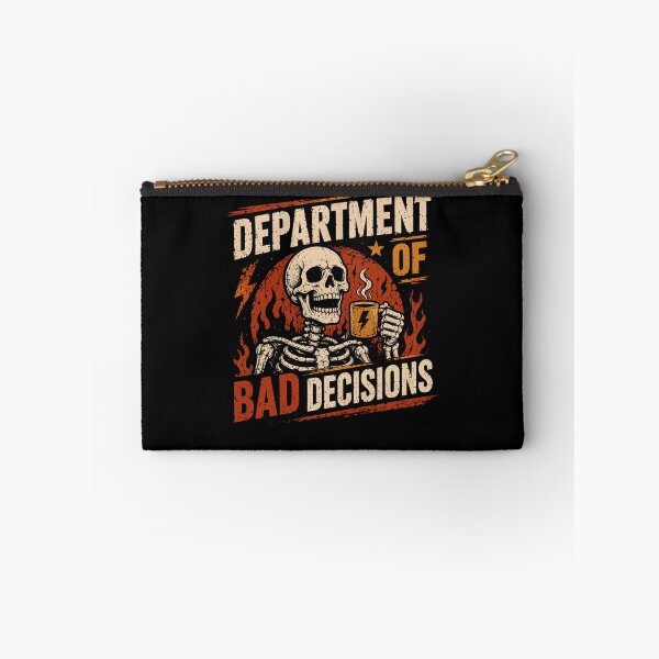 Item preview, Department Of Bad Decisions Funny Sarcastic Adult Humor designed and sold by HumansStuck12.