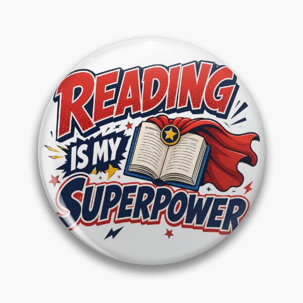 Item preview, Reading Is My Superpower designed and sold by InkPixell.