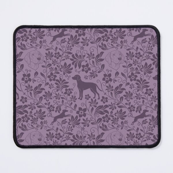 Item preview, Hungarian Vizsla Floral Pattern | Elegant Botanical Dog Design Purple designed and sold by WildLakePatterns.
