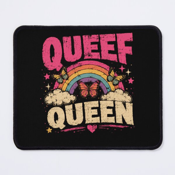 Item preview, Queef Queen LGBTQIA Pride Queer Woman designed and sold by HumansStuck12.