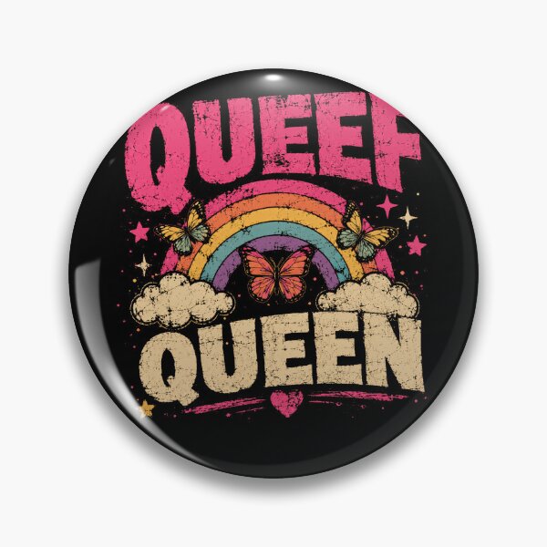 Item preview, Queef Queen LGBTQIA Pride Queer Woman designed and sold by HumansStuck12.