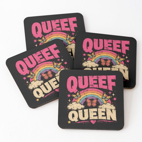 Item preview, Queef Queen LGBTQIA Pride Queer Woman designed and sold by HumansStuck12.