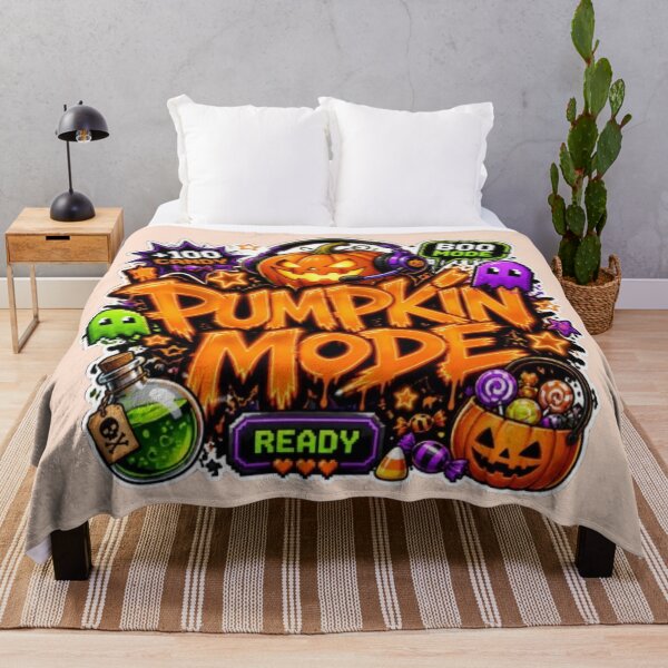 Item preview, PUMPKIN MODE Graffiti Sticker PNG | Cute Halloween Graphic Design | Spooky Autumn Vinyl Decal | Kawaii Fall Aesthetic Laptop Sticker designed and sold by Stylestickers55.