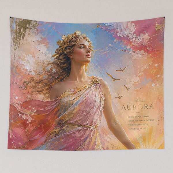Item preview, Roman Goddess Aurora painting designed and sold by GalleryKauffeld.