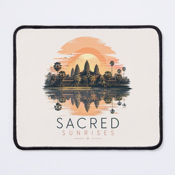 Item preview, Sacred Sunrises – Seamless Angkor Sunrise Pattern | designed and sold by CallisC-Arts.