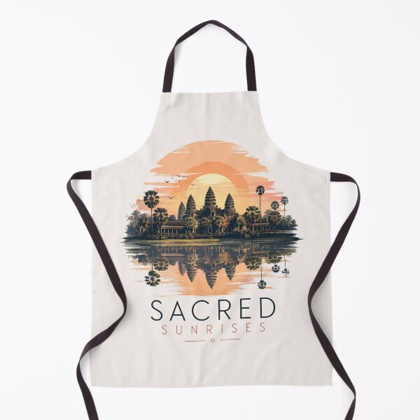 Item preview, Sacred Sunrises – Seamless Angkor Sunrise Pattern |  designed and sold by CallisC-Arts.