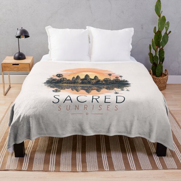 Item preview, Sacred Sunrises – Seamless Angkor Sunrise Pattern |  designed and sold by CallisC-Arts.