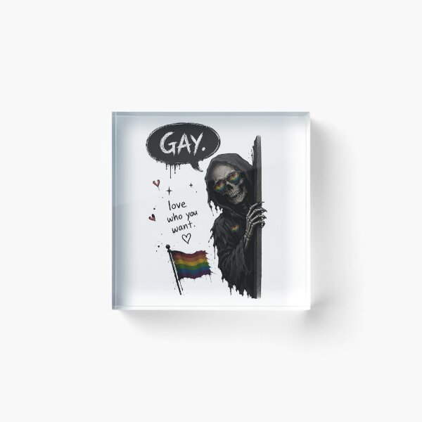 Item preview, Gay Death designed and sold by PatternFly.