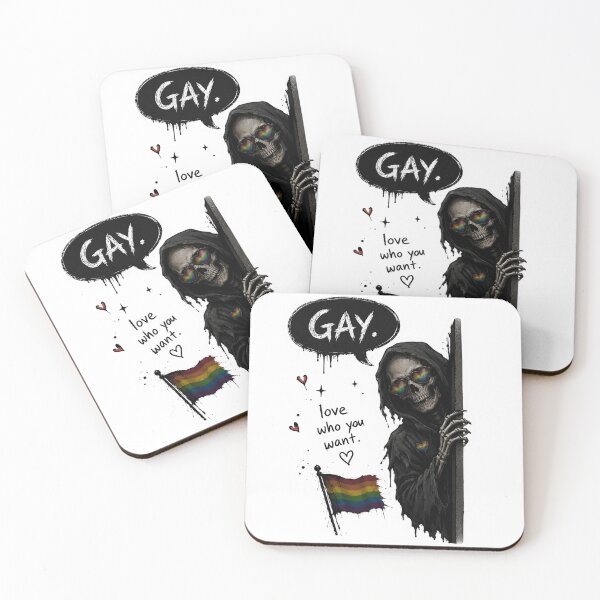 Item preview, Gay Death designed and sold by PatternFly.