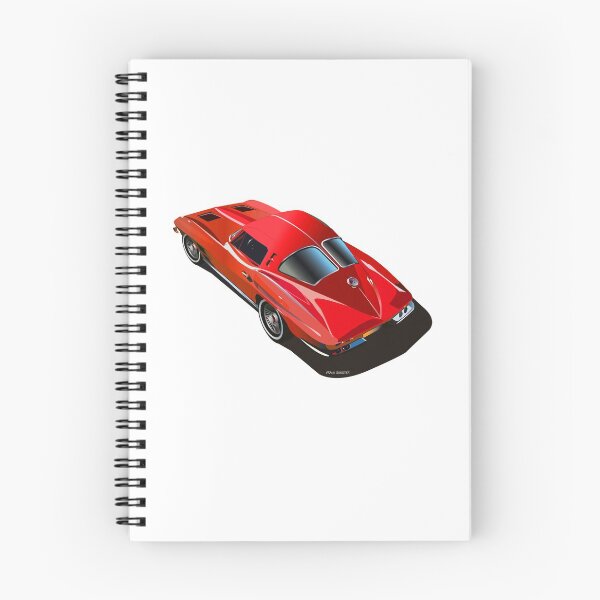 Item preview, 1963 Chevrolet Corvette Split Window Fastback Red designed and sold by Frank Schuster.