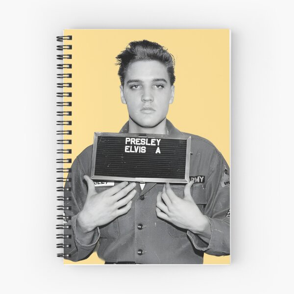 Item preview, Elvis Mugshot Original Custom Vintage Music Poster Wall Art designed and sold by Cool Robot Bro..