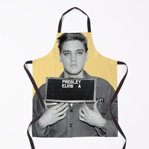 Item preview, Elvis Mugshot Original Custom Vintage Music Poster Wall Art designed and sold by Cool Robot Bro..