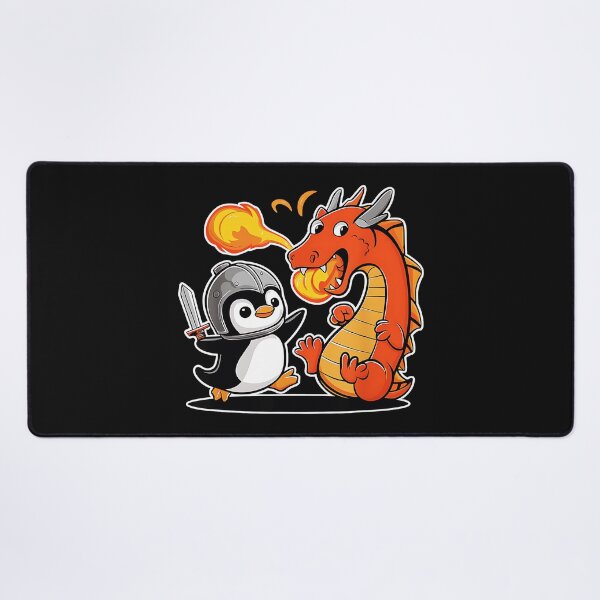 Item preview, Penguin Knight Dragon Fantasy Battle Gaming designed and sold by MOnnroyu.