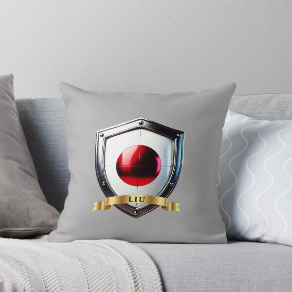 Item preview, Liu Japanese Heritage Crest Shield designed and sold by Highlandkings.