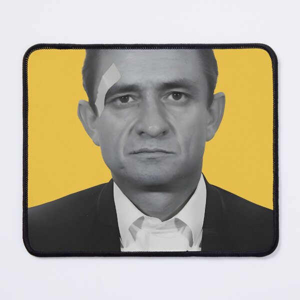 Item preview, Johnny Cash Mugshot Original Custom Vintage Music Poster Wall Art designed and sold by Cool Robot Bro..