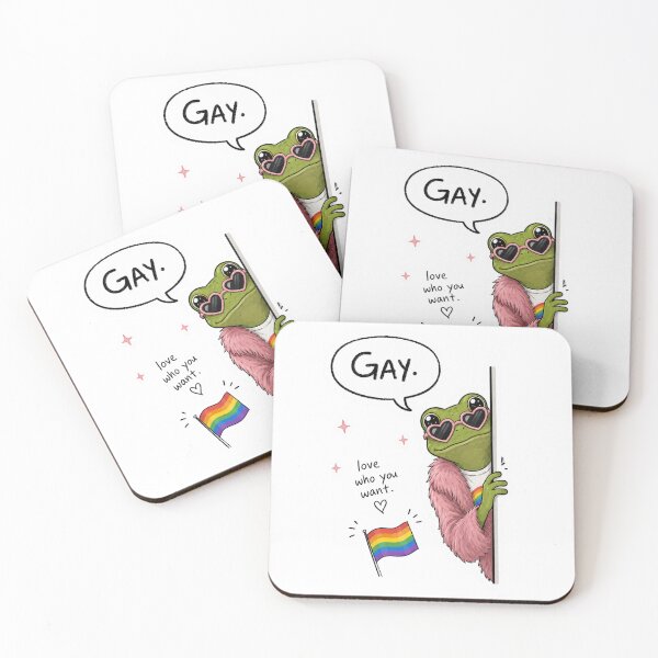 Item preview, Gay Frog designed and sold by PatternFly.