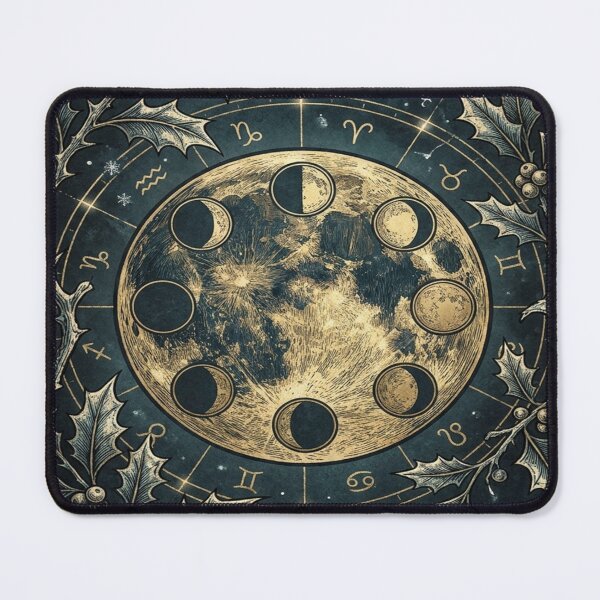 Item preview, Gothmas Moon Ornament-#moonphases# designed and sold by mo-carnival.