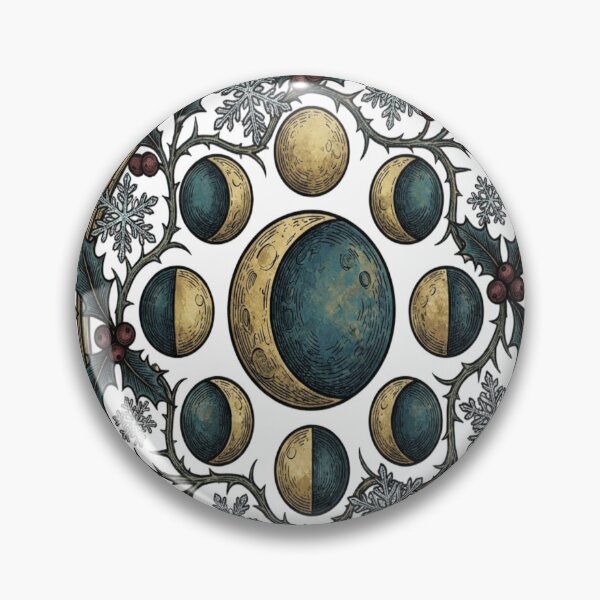 Item preview, Gothmas Moon Ornament-#moonphases# designed and sold by mo-carnival.
