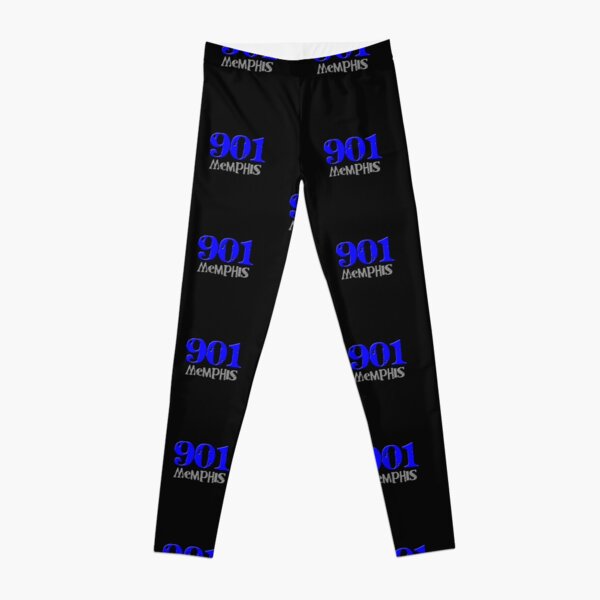 901 Memphis Tennessee Area Code Tigers Grizzlies Fans TN Hometown Leggings