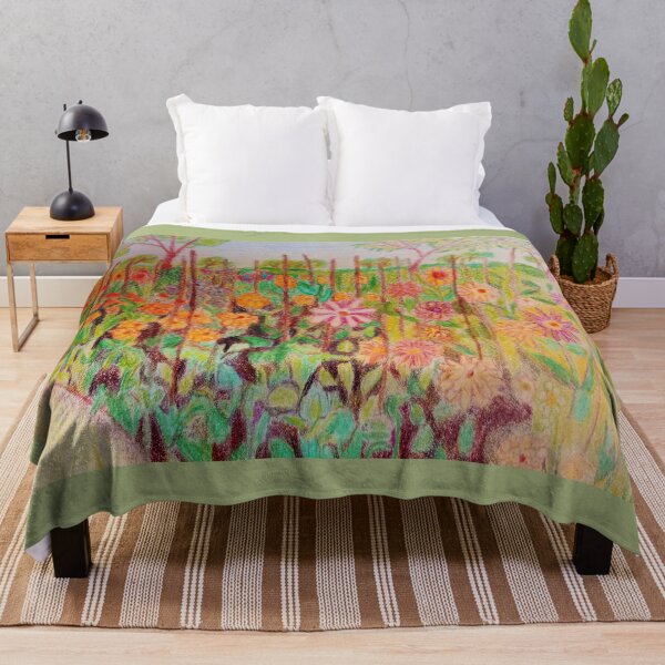 Item preview, Flowers in garden stage of beauty landscape designed and sold by MartaTerkiewicz.