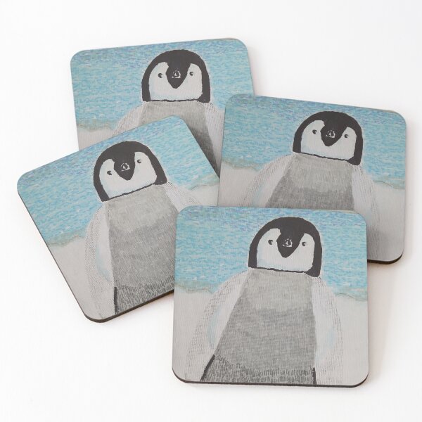 Item preview, Lost Baby Penguin in the Arctic designed and sold by Aquamarineelle.