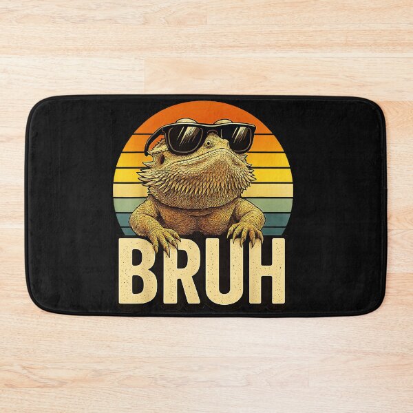 Item preview, Bruh Bearded Dragon Pet Owner Reptile Lover designed and sold by MOnnroyu.