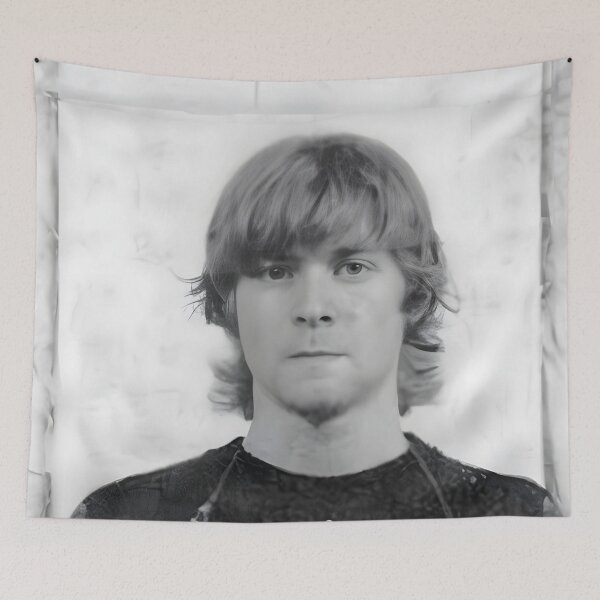Item preview, Kurt Cobain Mugshot Original Custom Vintage Music Poster Wall Art designed and sold by Cool Robot Bro..