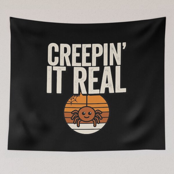 Item preview, Cute Halloween Spider – Creepin' It Real designed and sold by No Excuses Supply.
