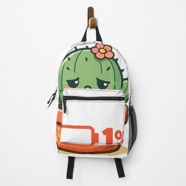 Item preview, Social Battery 1 Percent Funny Introvert Cactus Retro Graphic designed and sold by DesignEpic22.