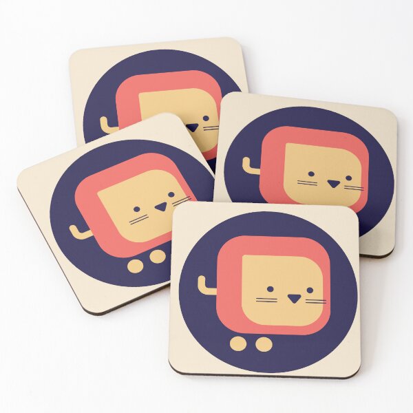 Item preview, Cute Lion – Kawaii Character Illustration designed and sold by ParadiseSh0p.