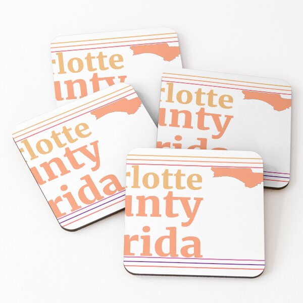 Item preview, Charlotte County Florida Highlighted on State Map designed and sold by TheIconSmith.