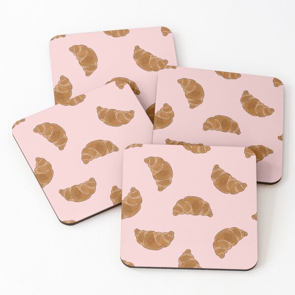 Item preview, Croissants pink  designed and sold by Prue Melanie .