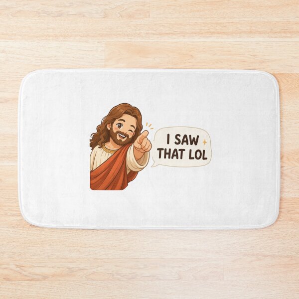 Item preview, jesus i saw that lol meme  designed and sold by PatternFly.