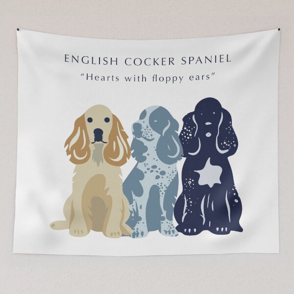 Item preview, English Cocker Spaniel Dog designed and sold by IvysCreativityHouse.