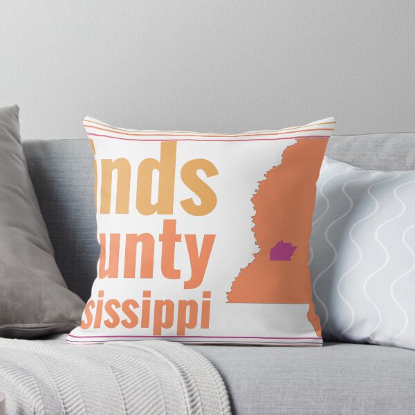 Item preview, Hinds County Mississippi Highlighted on State Map designed and sold by TheIconSmith.