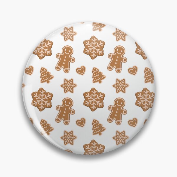 Item preview, Cute Christmas Gingerbread Cookies Pattern designed and sold by EvLip-Artist.