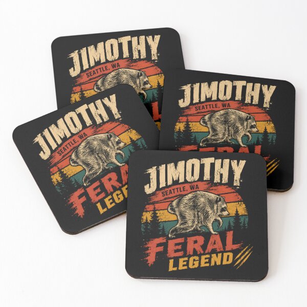 Item preview, Jimothy Seattle WA Feral Legend Raccoon Animal Lover Gift designed and sold by HumansStuck12.