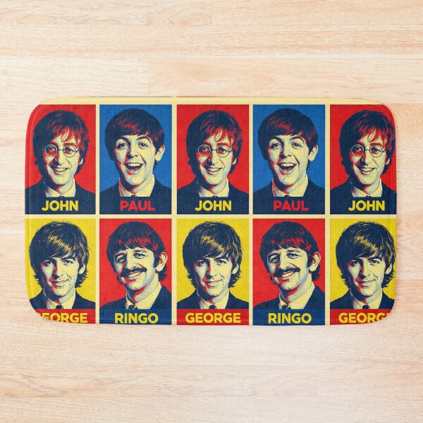 Item preview, Happy Beatles Popart full color  designed and sold by LuluLeb.