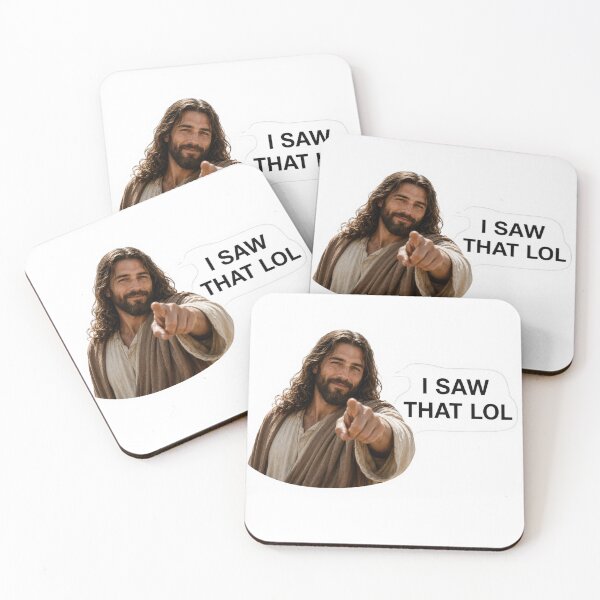 Item preview, jesus i saw that lol meme  designed and sold by PatternFly.