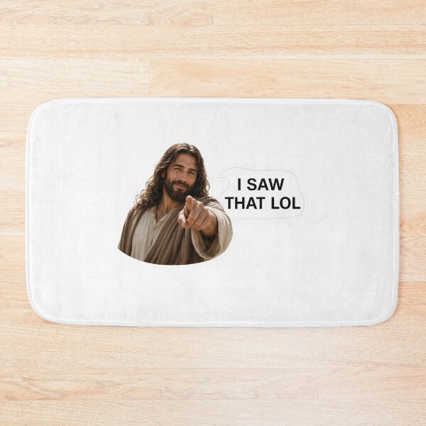 Item preview, jesus i saw that lol meme  designed and sold by PatternFly.