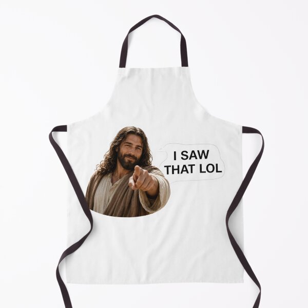 Item preview, jesus i saw that lol meme designed and sold by PatternFly.