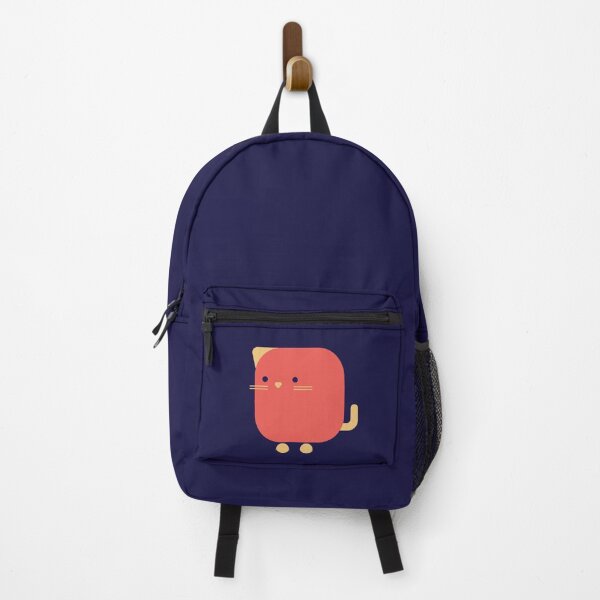 Item preview, Cute Square Cat – Kawaii Kitten Illustration designed and sold by ParadiseSh0p.