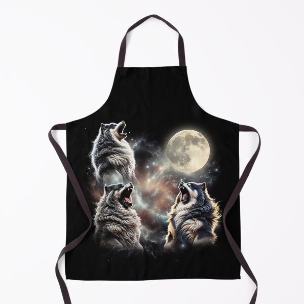 Item preview, Finnish Lapphund Howling Moon Lover Dog designed and sold by MosaikkiArt.