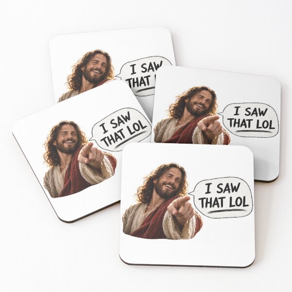 Item preview, jesus i saw that lol meme  designed and sold by PatternFly.