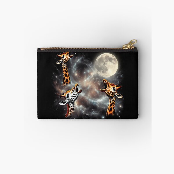 Item preview, Giraffe Howling Moon Lover Dog designed and sold by MosaikkiArt.